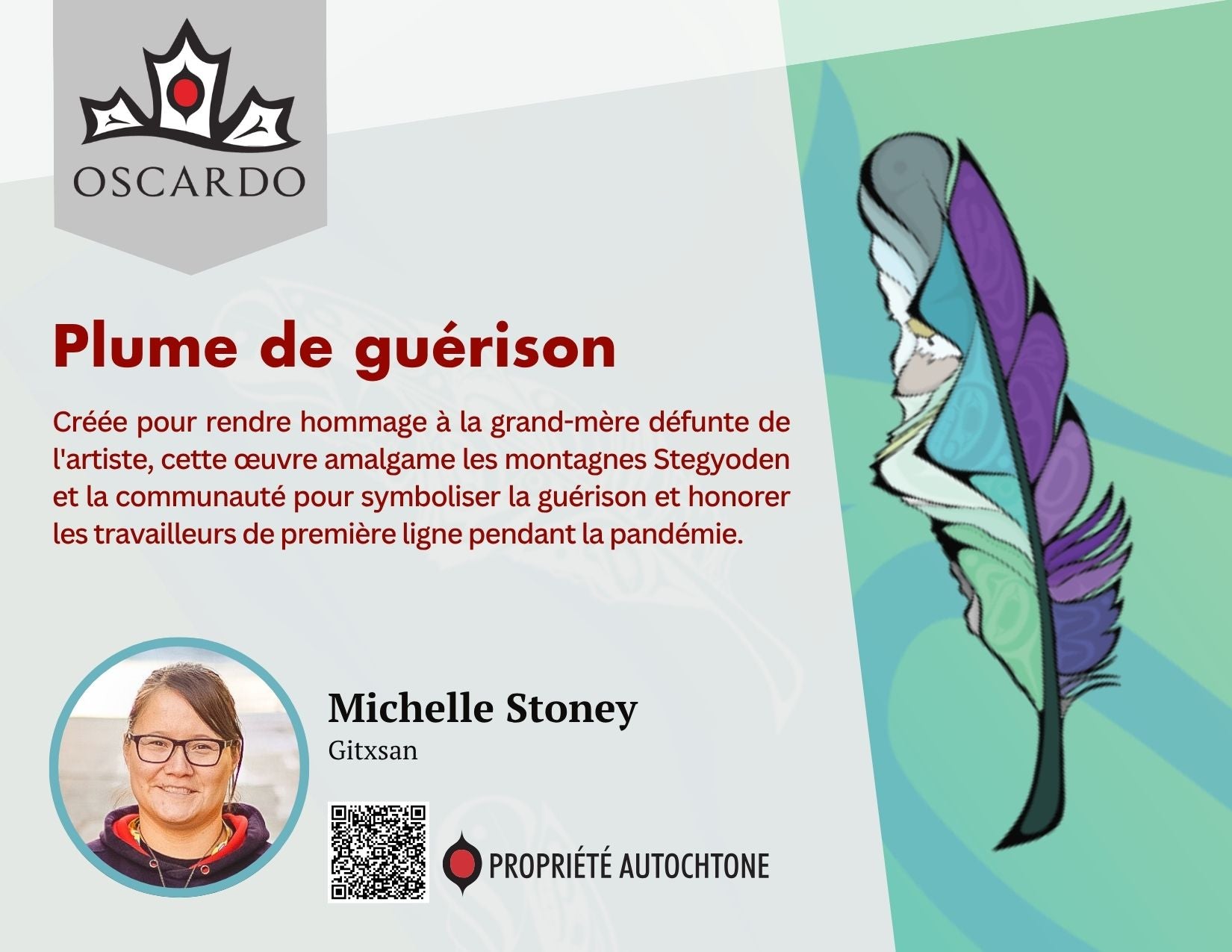 Michelle Stoney Healing feather POS Cards