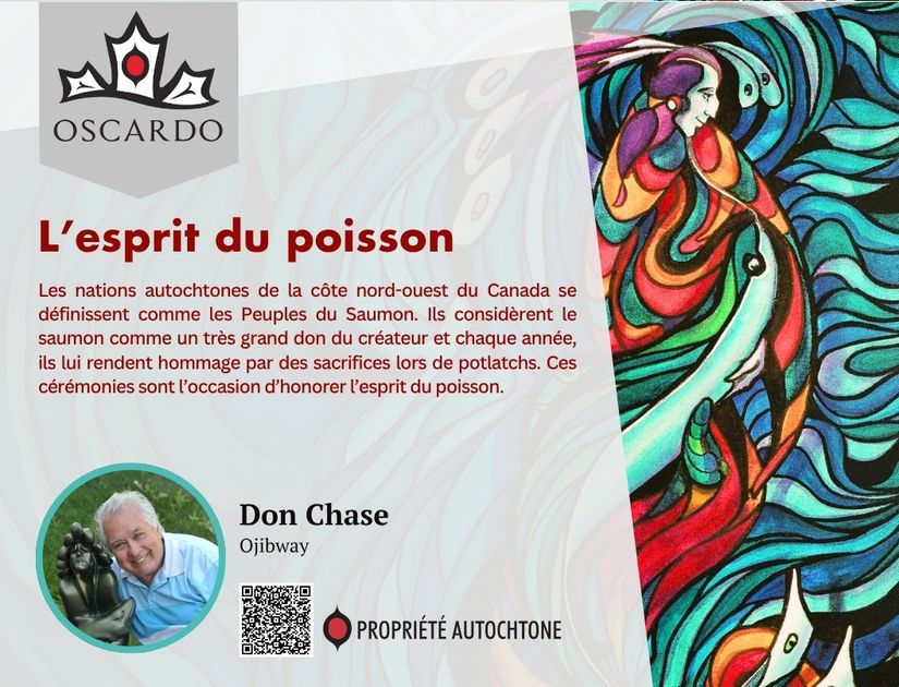 Don Chase Spirit Fish POS Cards