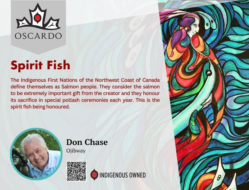 Don Chase Spirit Fish POS Cards