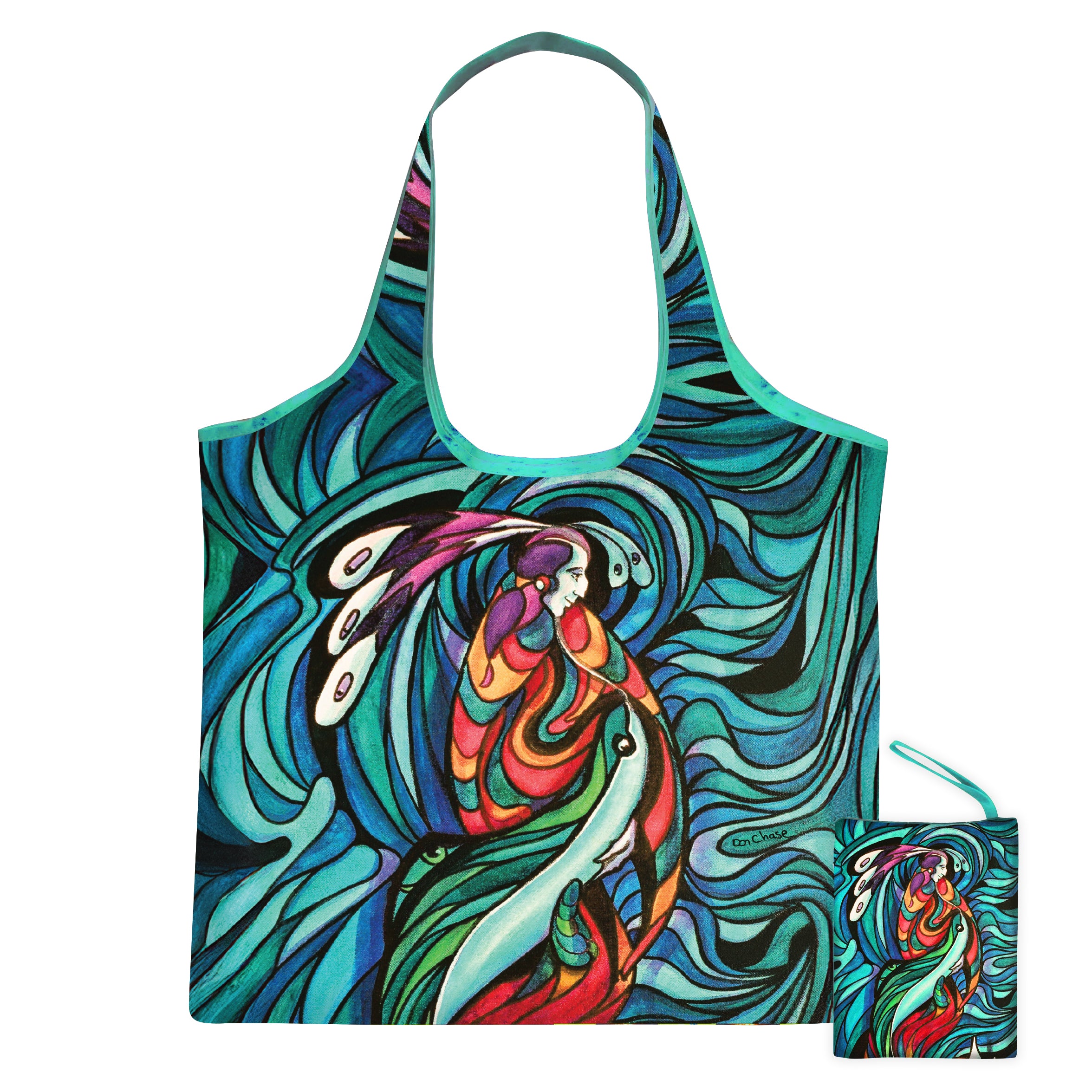Don Chase Spirit Fish Eco Shopping Bag