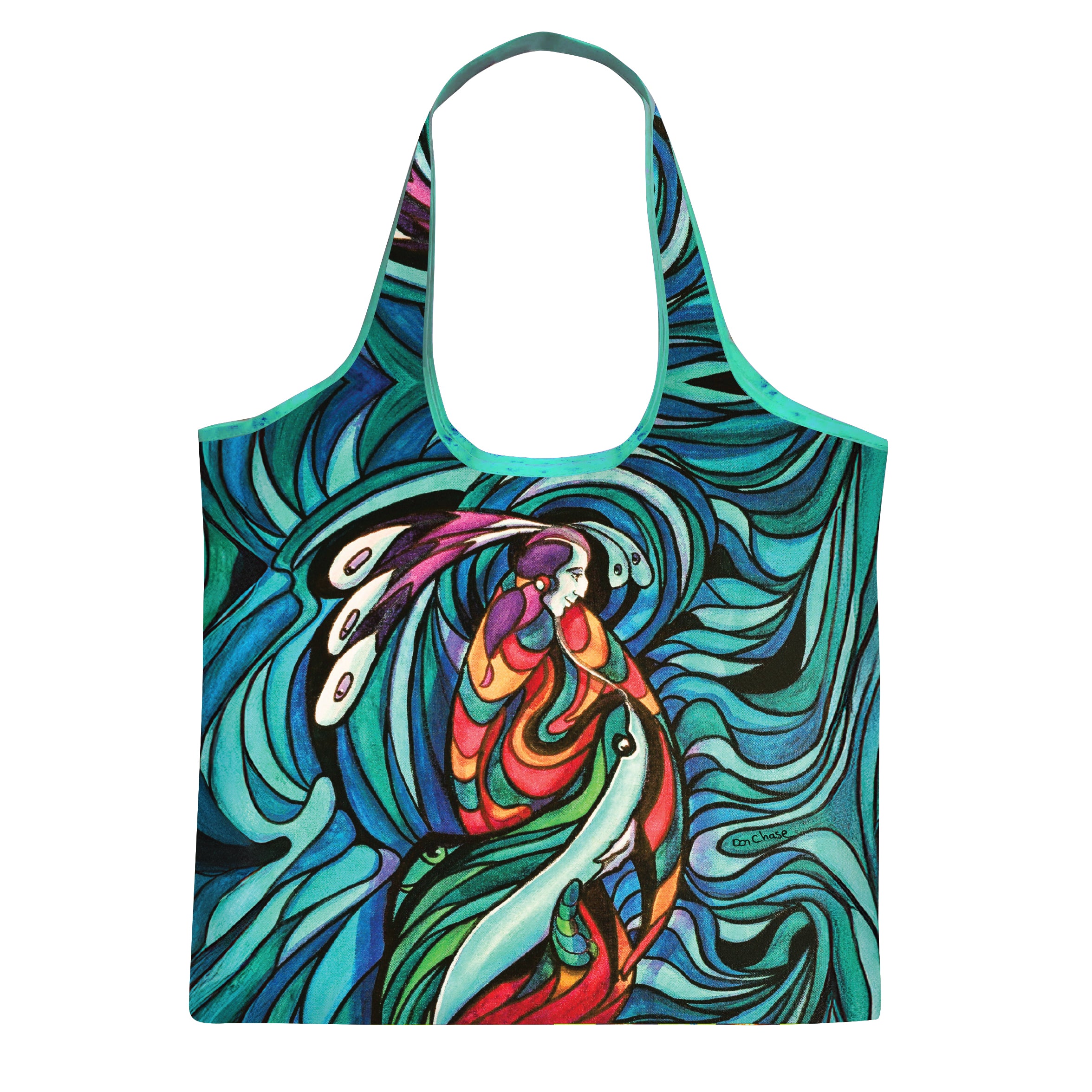 Don Chase Spirit Fish Eco Shopping Bag