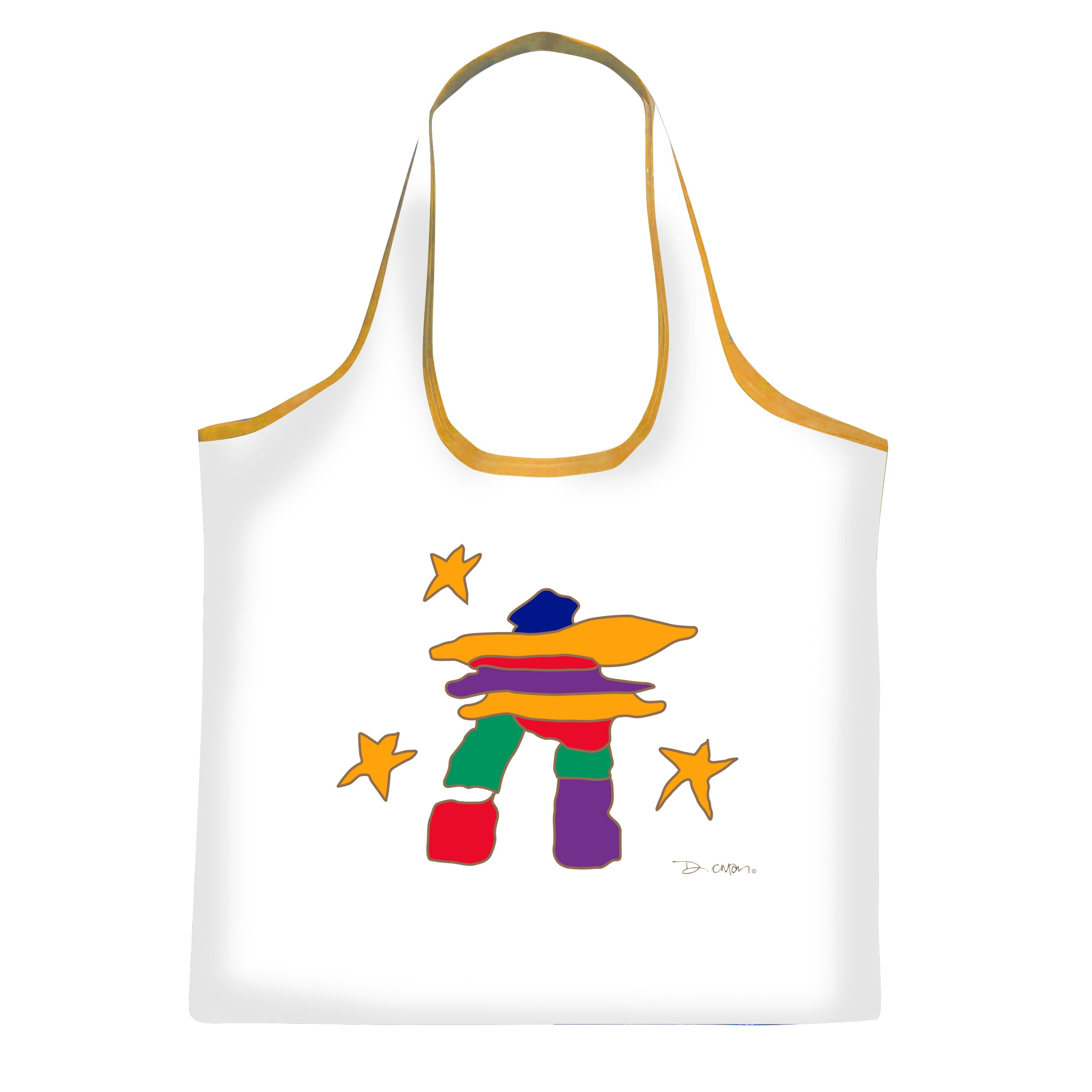 Dawn Oman Inukshuk Eco Shopping Bag