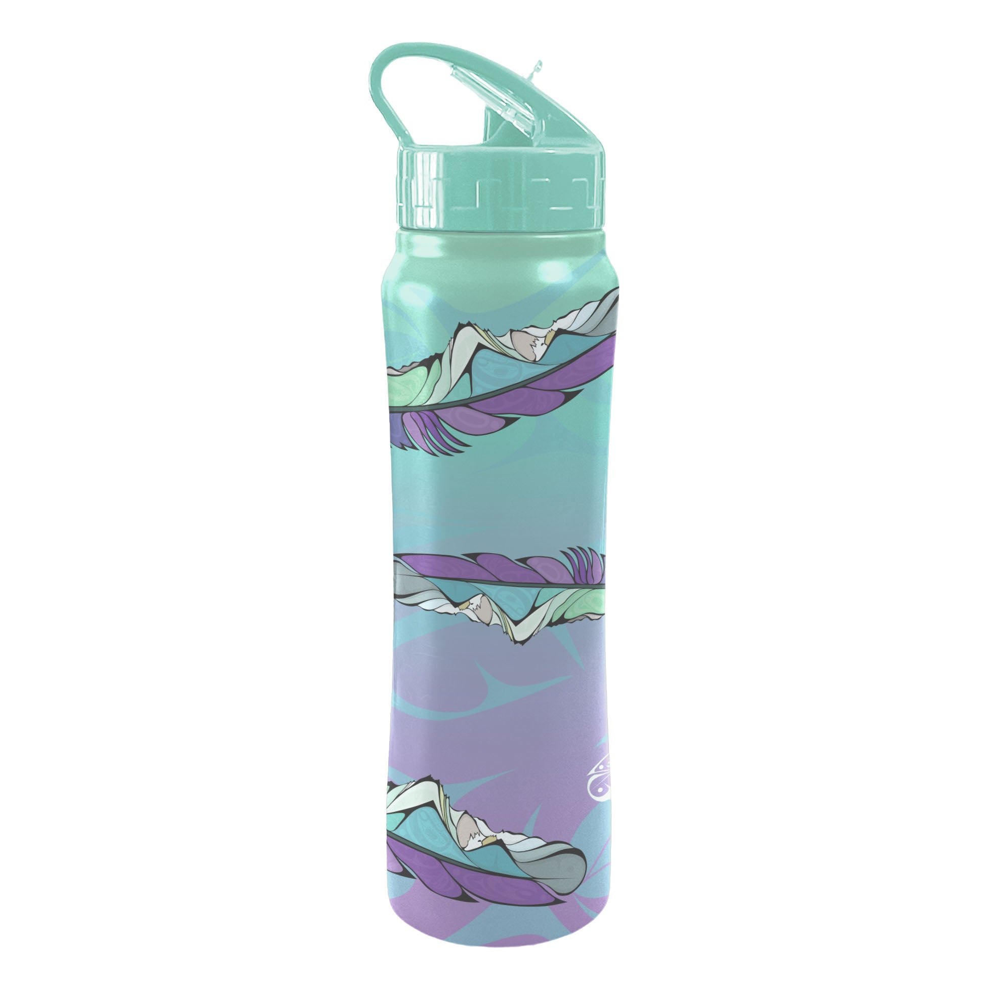 Michelle Stoney Healing feather Sport Bottle