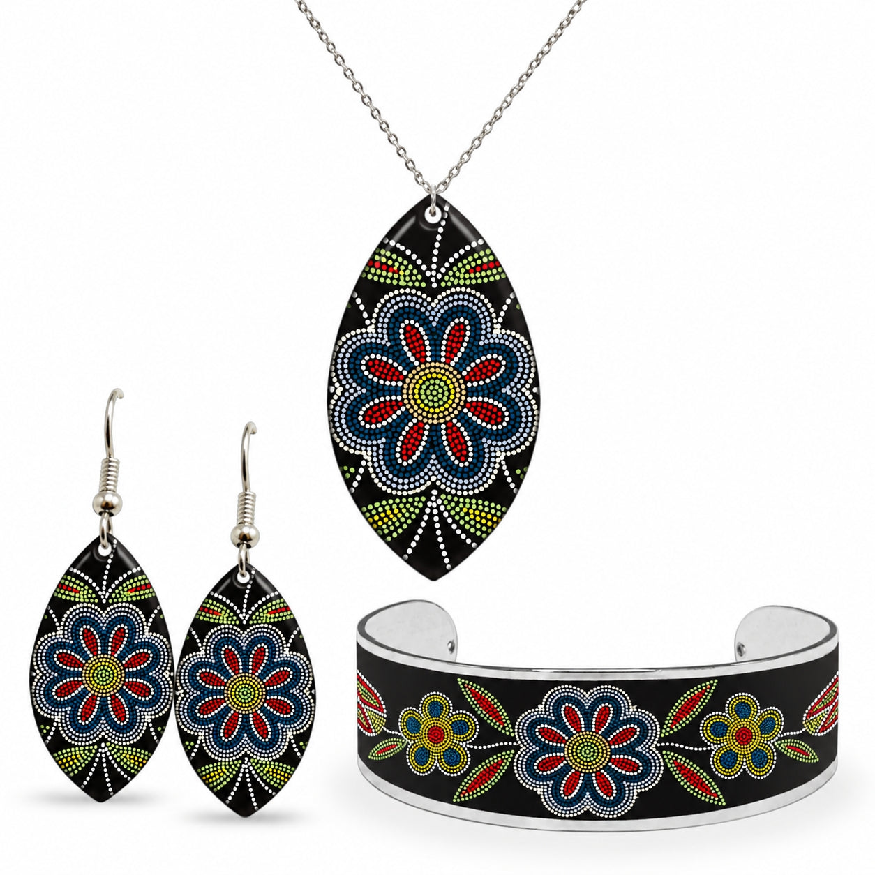 Deb Malcolm Silver Threads Gallery Collection Jewellery Set
