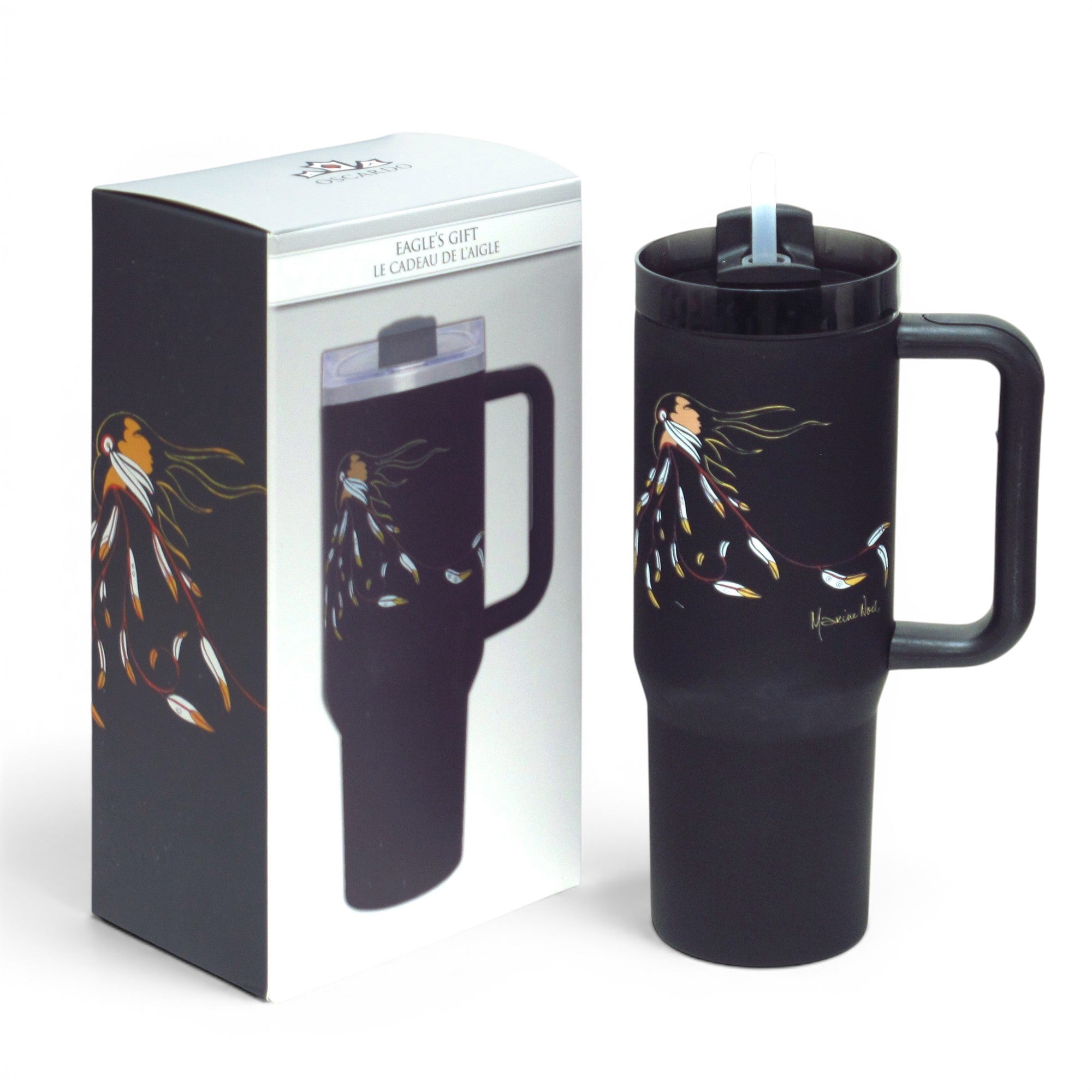 Maxine Noel Eagle's Gift 30oz Straw Tumbler