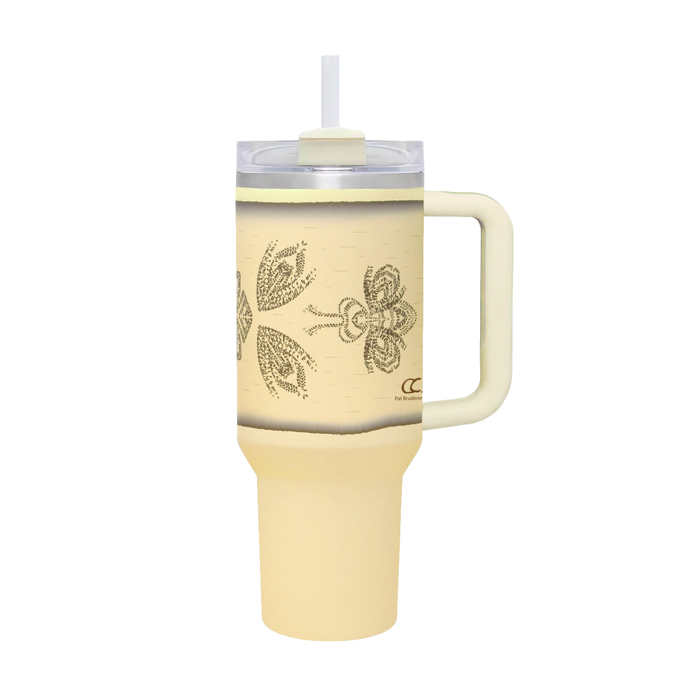 Pat Bruderer Bee-lieve 30oz Straw Tumbler