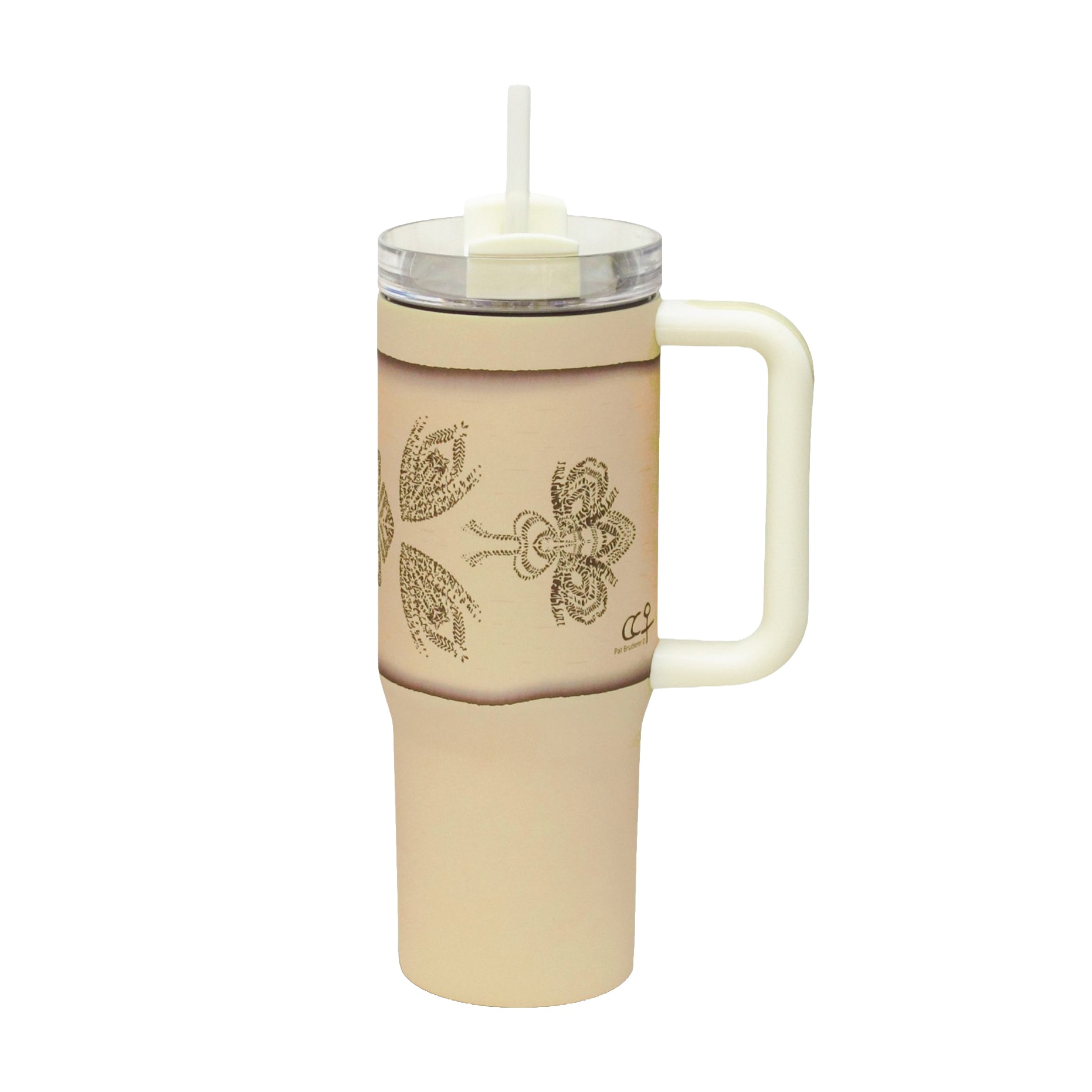 Pat Bruderer Bee-lieve 30oz Straw Tumbler