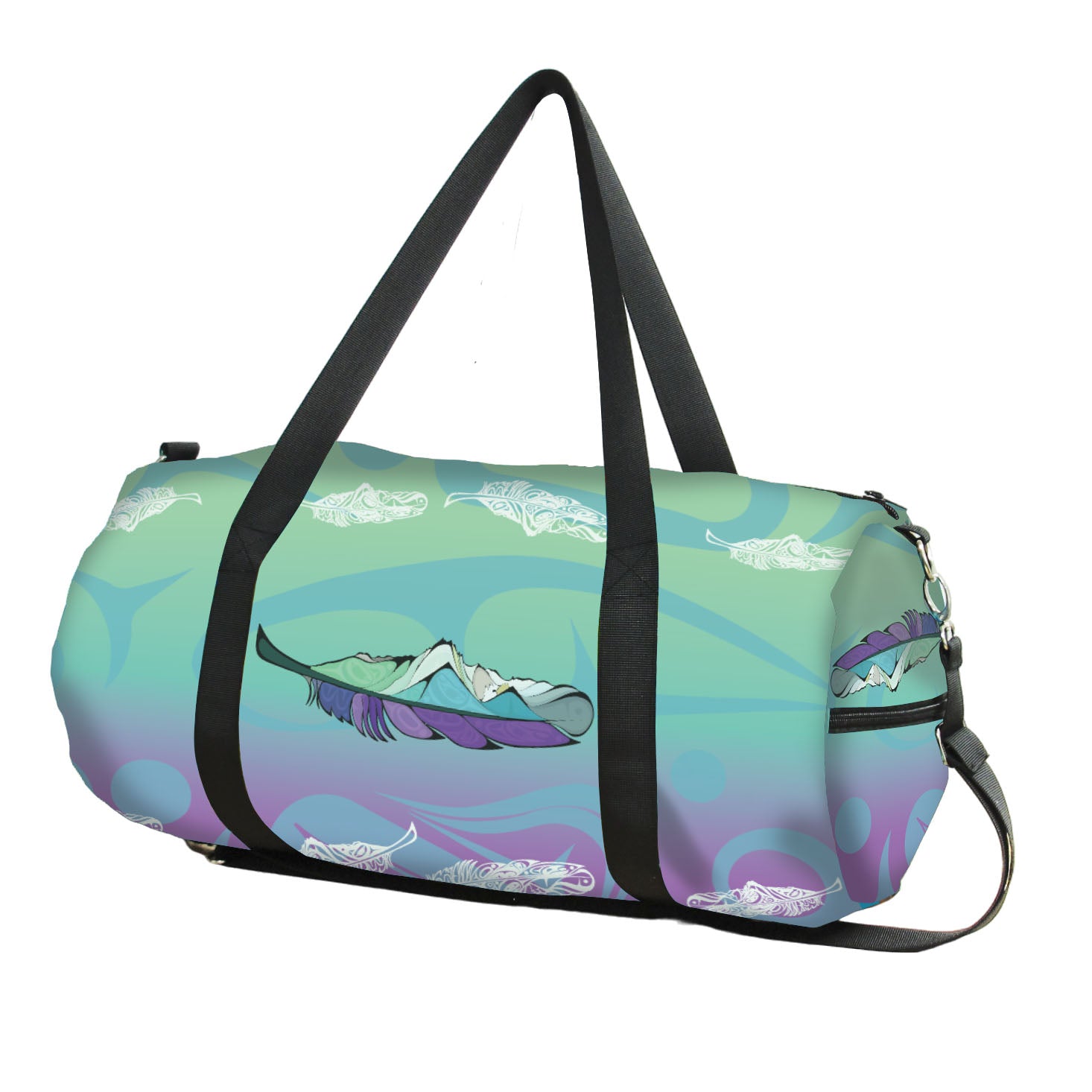Michelle Stoney Healing feather Packable Travel Bag