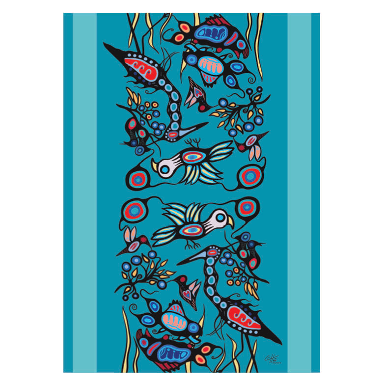 Cody Houle Grand River Harmony Eco Tea Towel