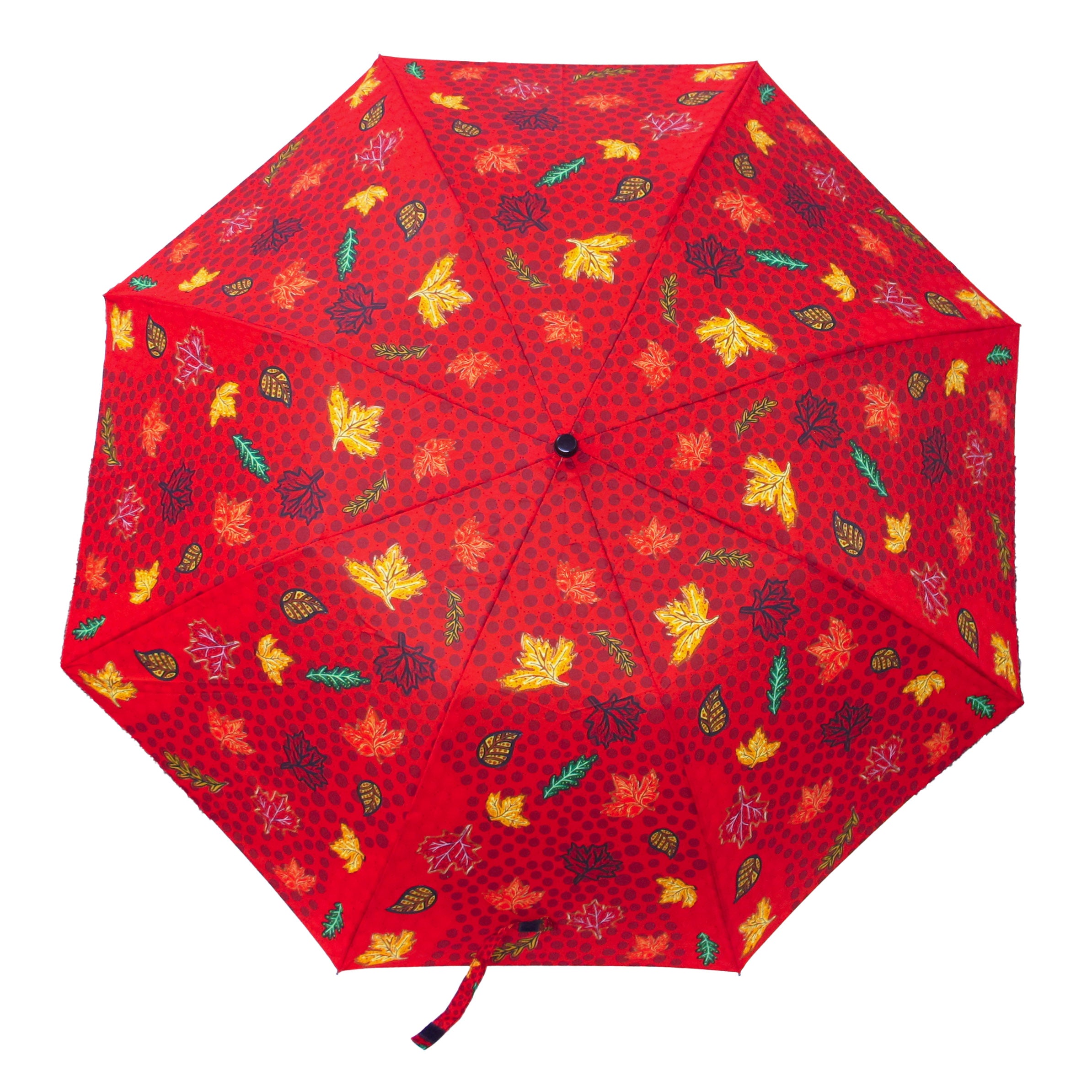Leah Dorion Fall Winds of Change Collapsible Umbrella