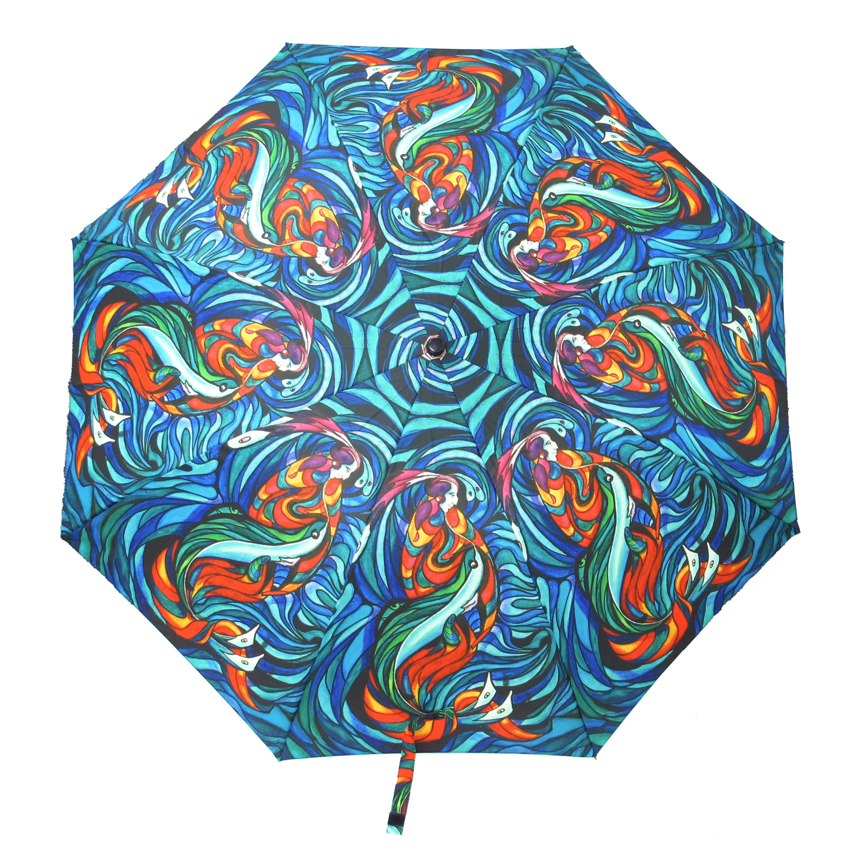 Don Chase Spirit Fish Collapsible Umbrella