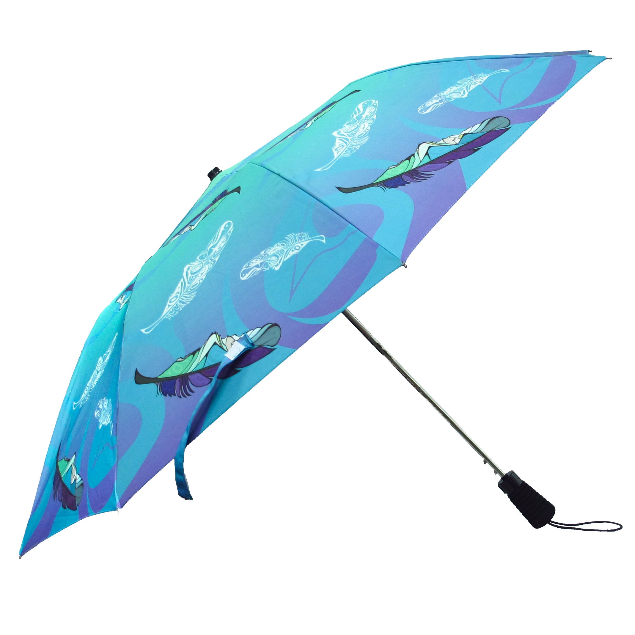 Michelle Stoney Healing Feather Collapsible Umbrella