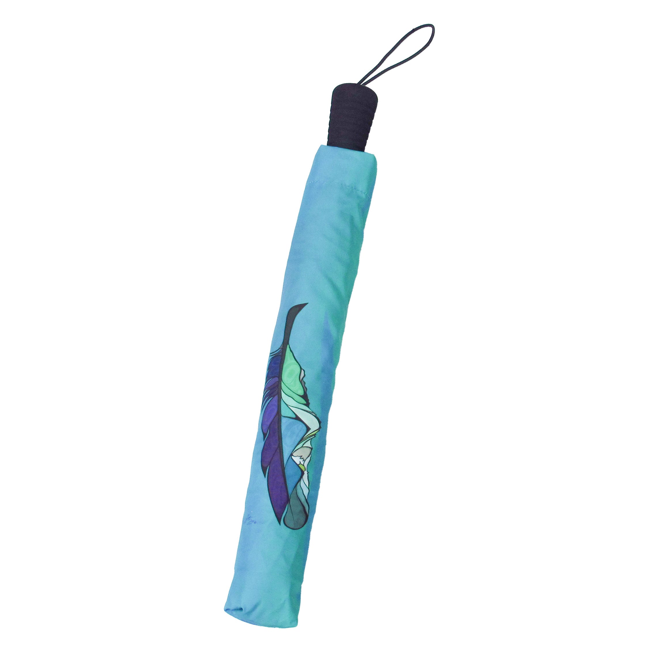 Michelle Stoney Healing Feather Collapsible Umbrella