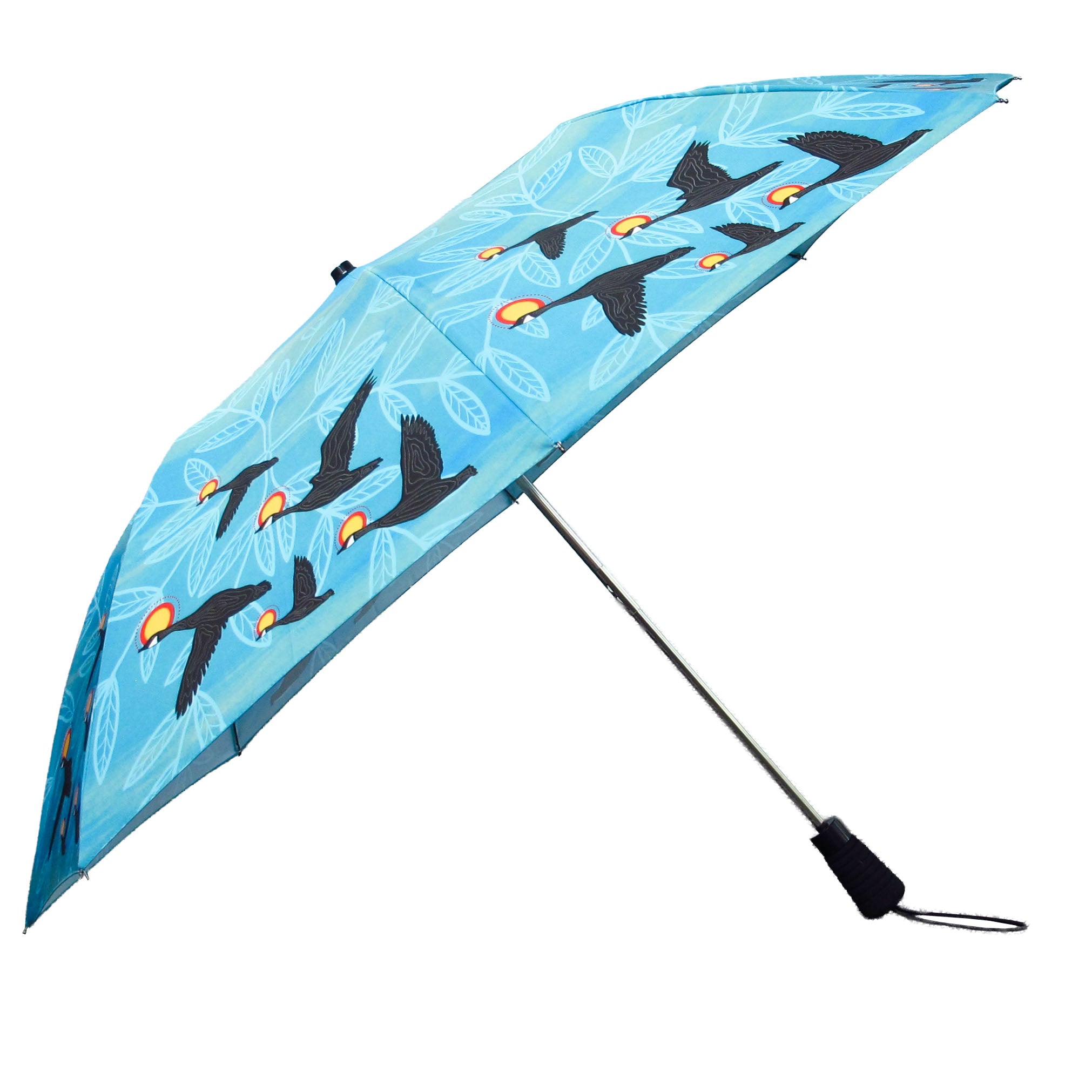 Eruoma Awashish Niskak (Geese) Collapsible Umbrella