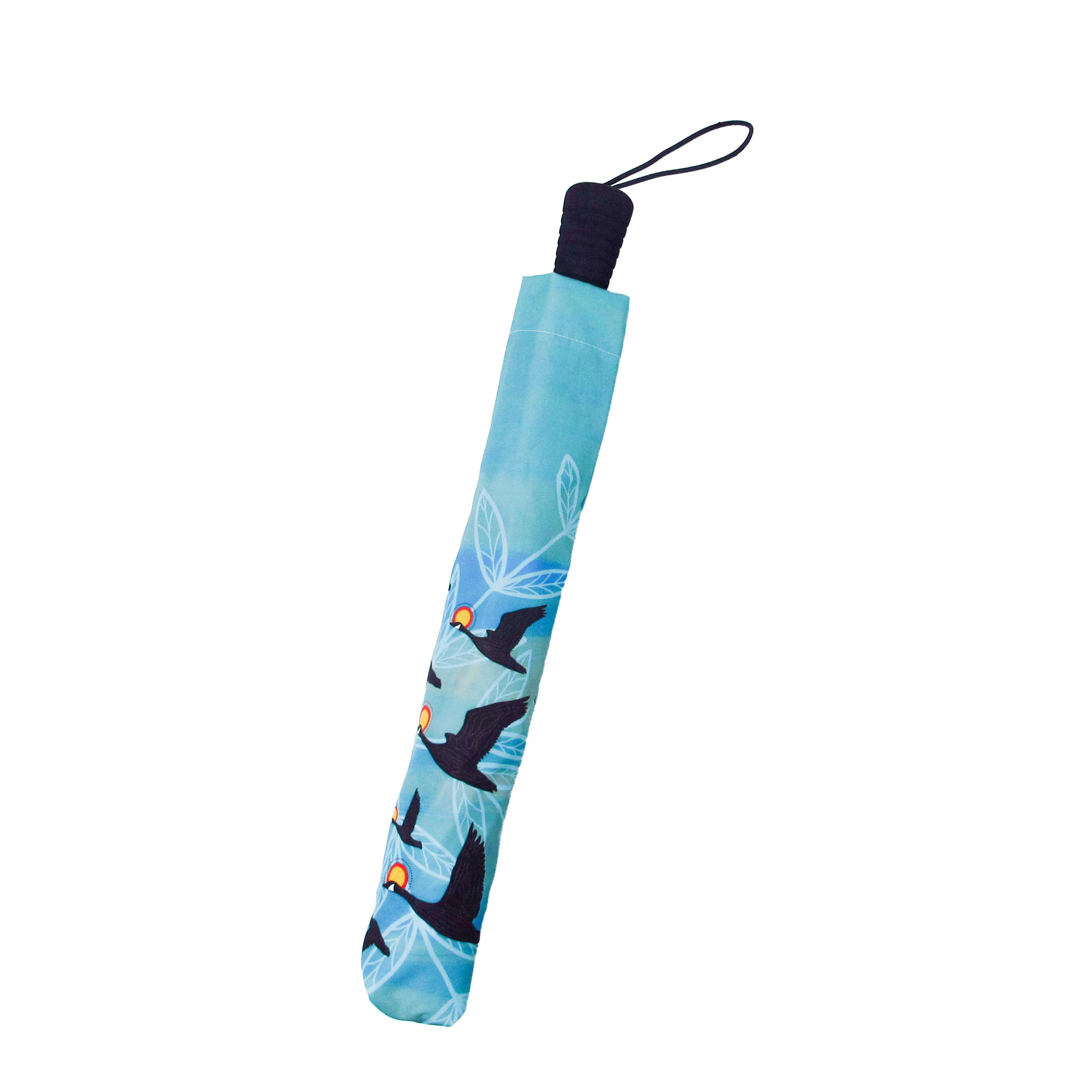Eruoma Awashish Niskak (Geese) Collapsible Umbrella