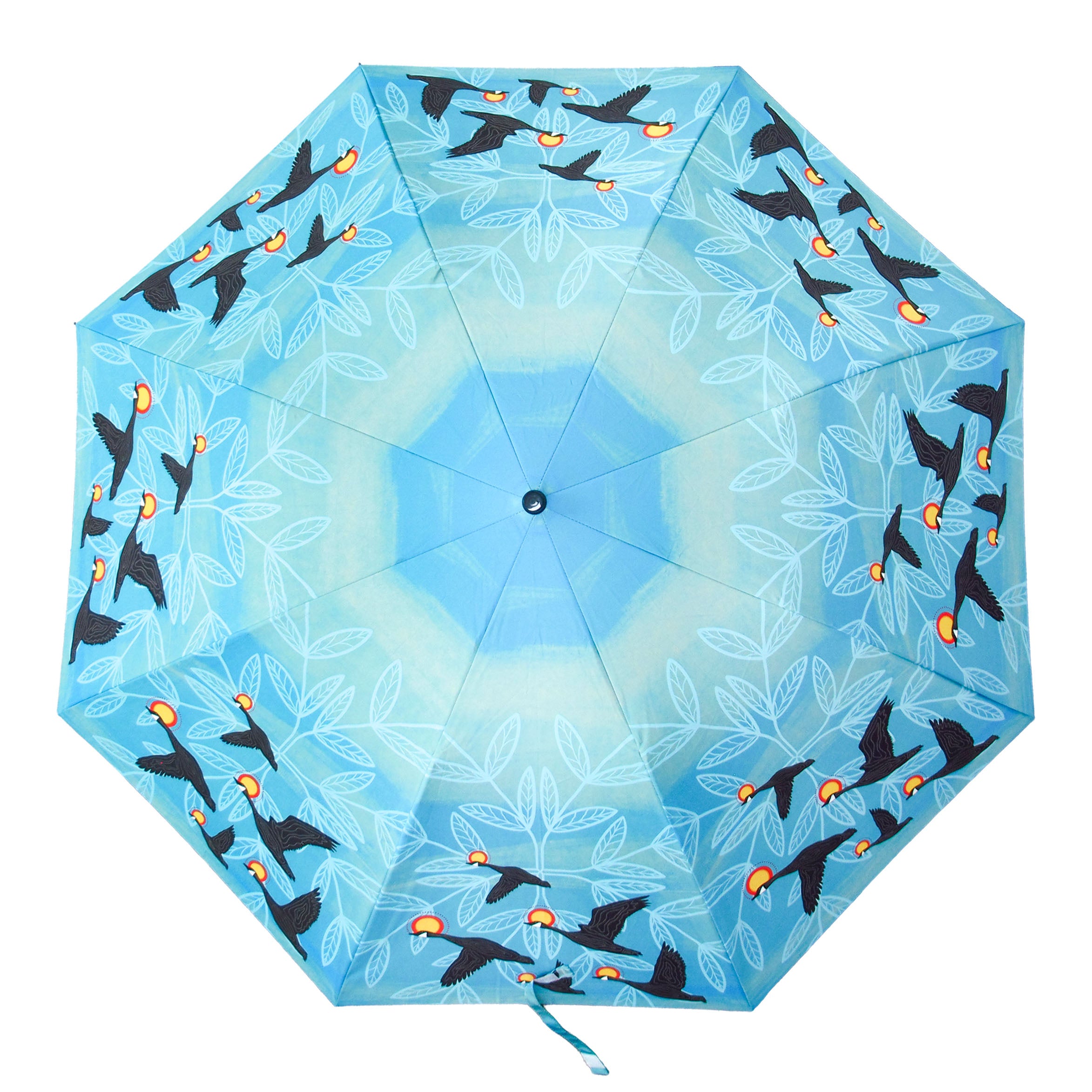 Eruoma Awashish Niskak (Geese) Collapsible Umbrella