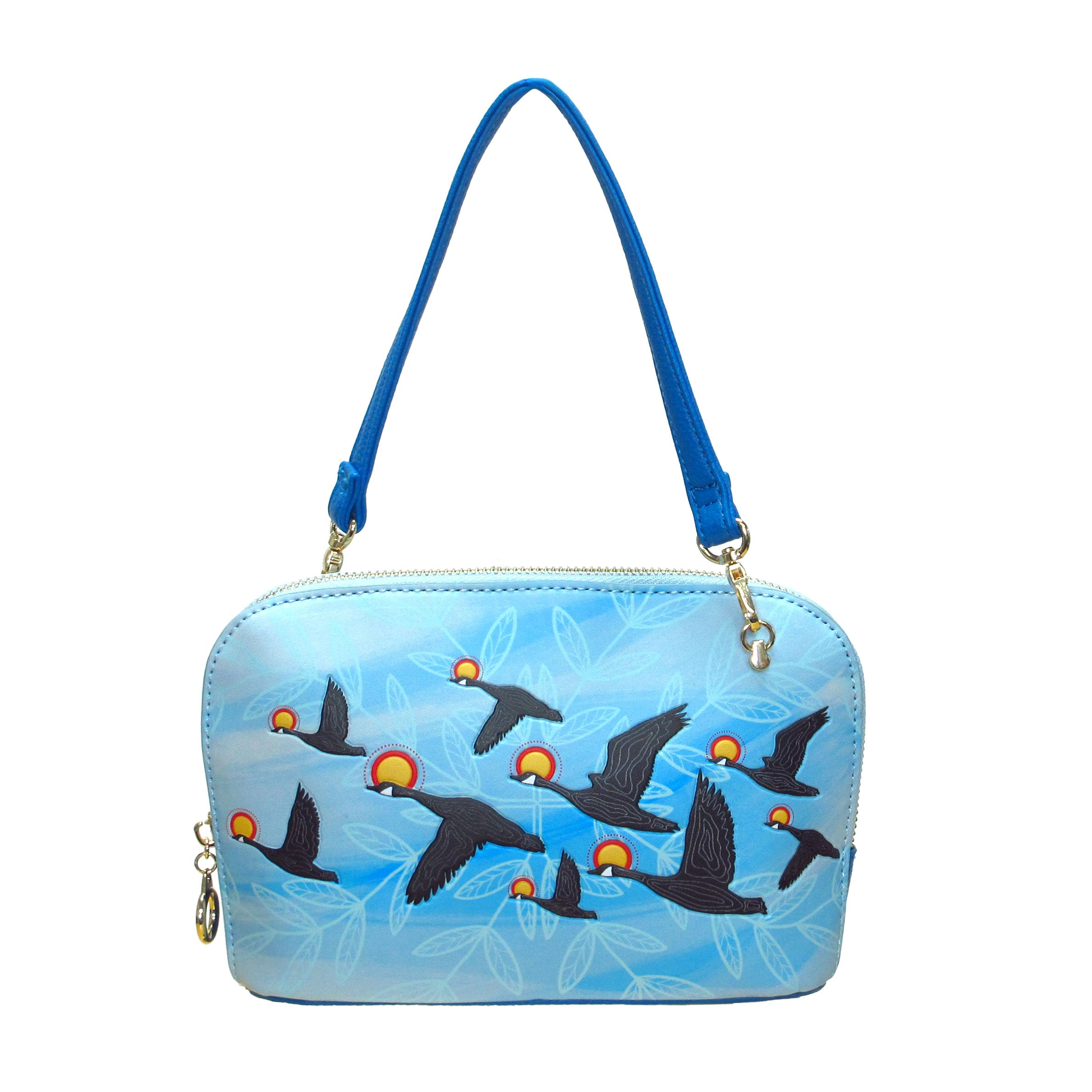 Eruoma Awashish Niskak (Geese) Convertible Crossbody Bag