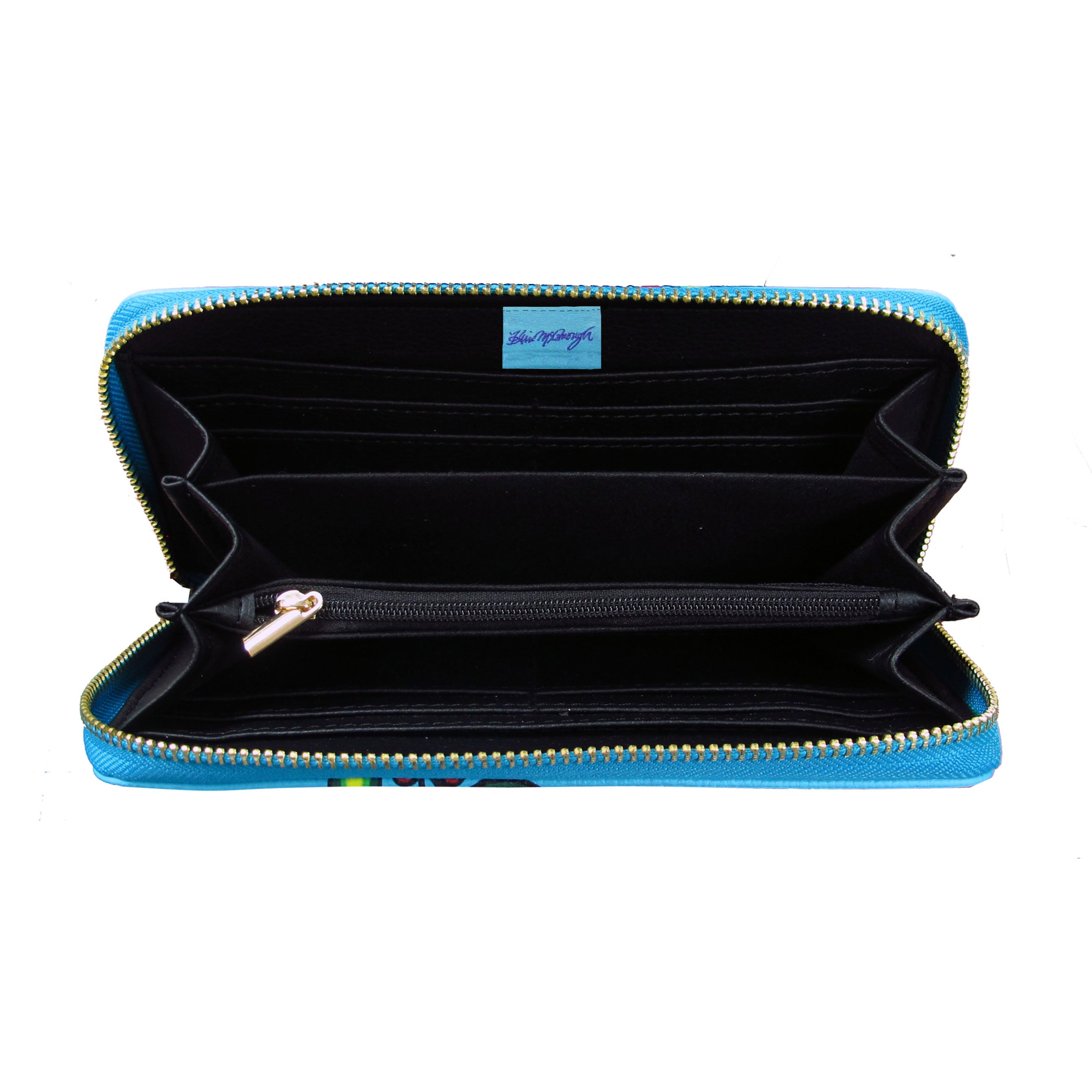 Kim McDonough Happiness Zip-Around Wallet