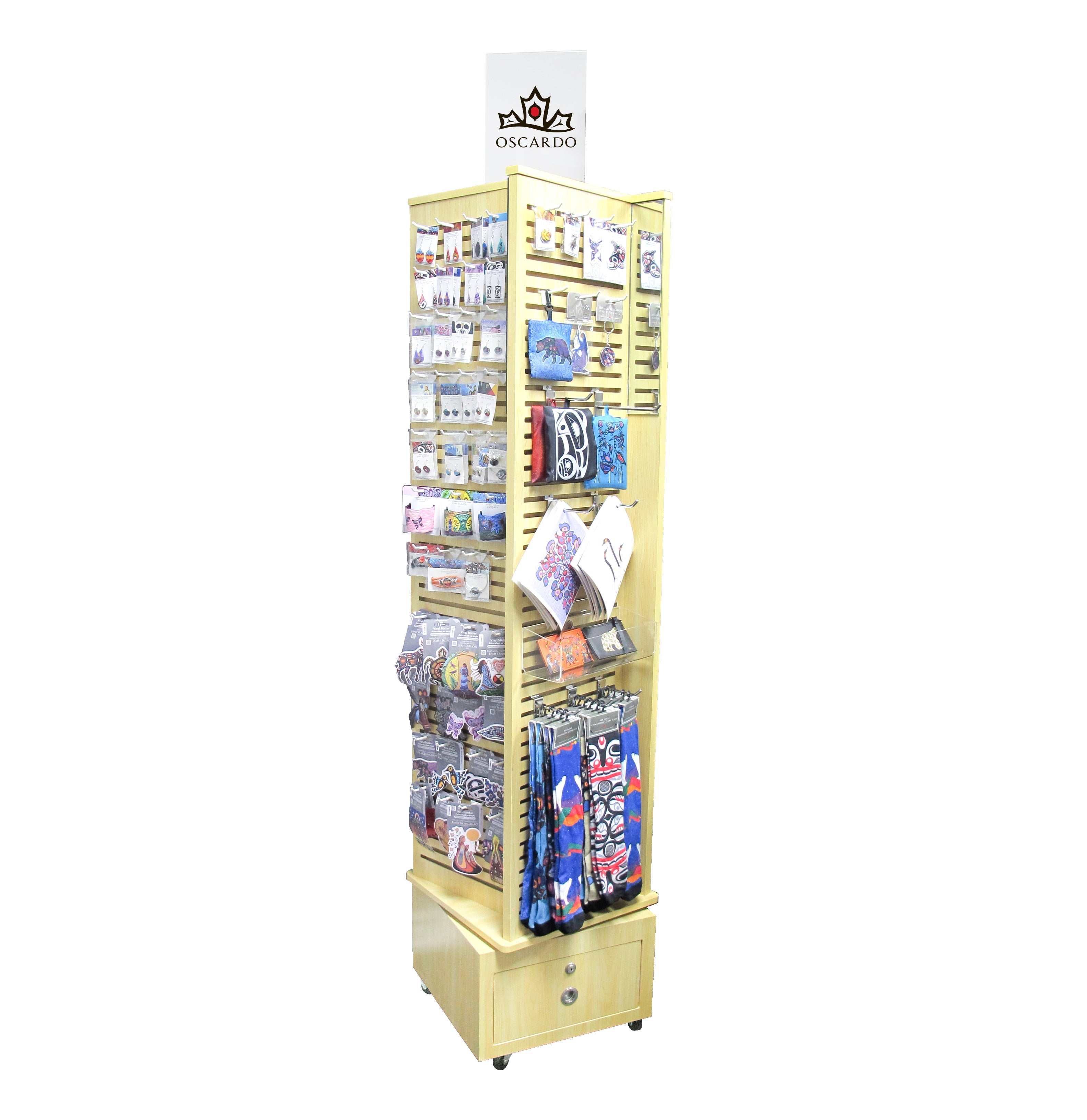 Revolving Floor Display