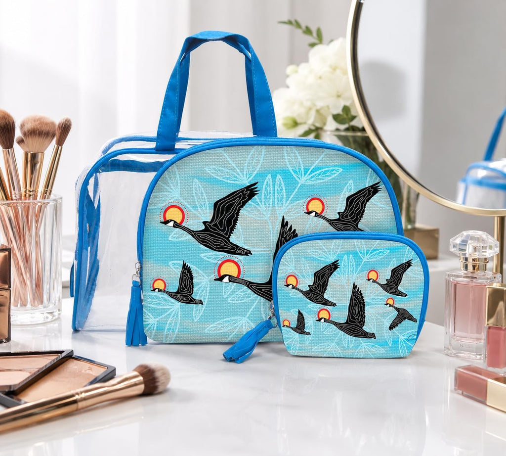 Michelle Stoney Healing Feather Cosmetic Bag Set