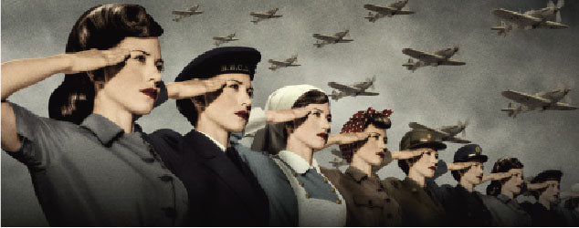 World War Women Modal Scarf