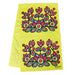 Norval Morrisseau Floral on Yellow Cooling Towel - Oscardo
