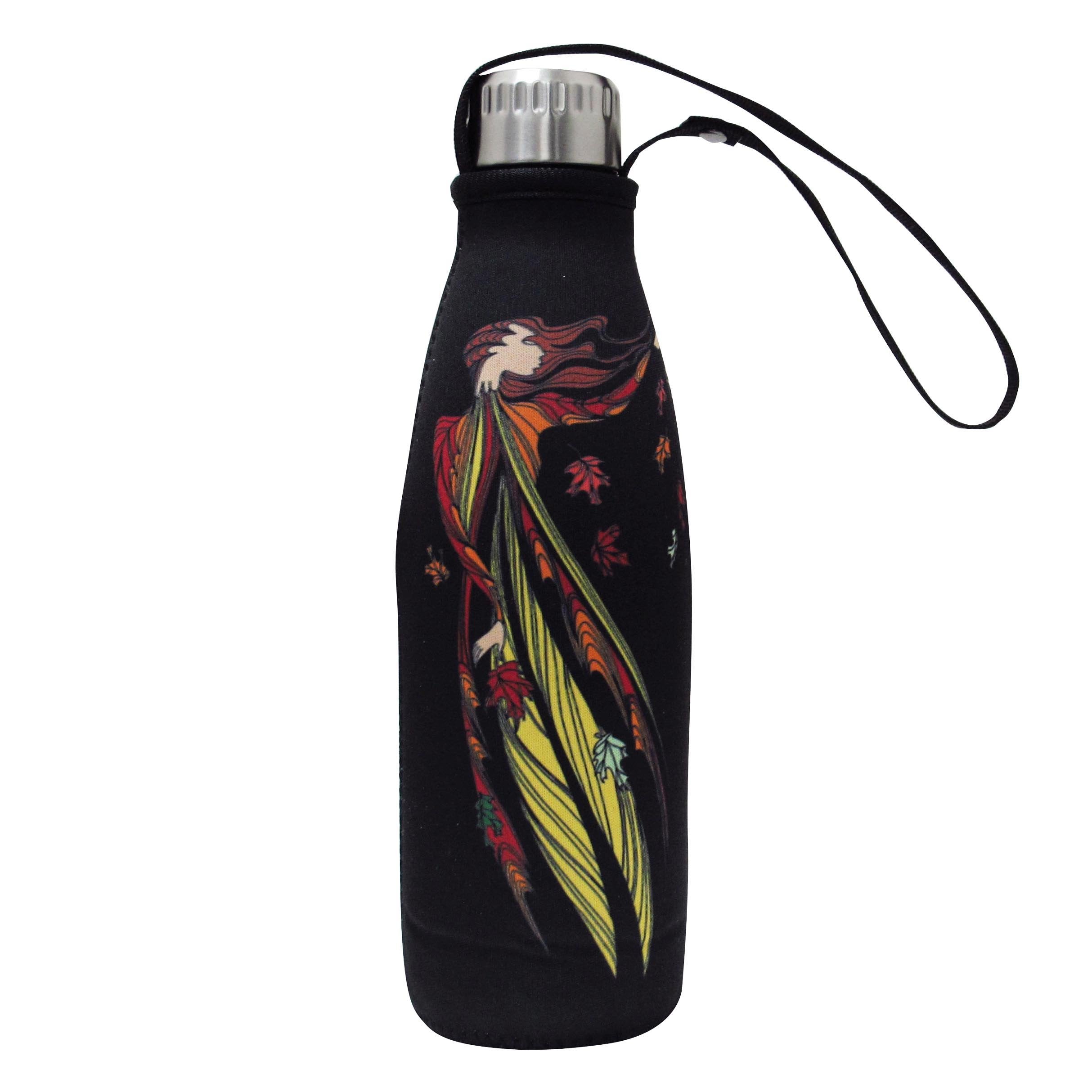 Maxine Noel Leaf Dancer Water Bottle and Sleeve - Oscardo