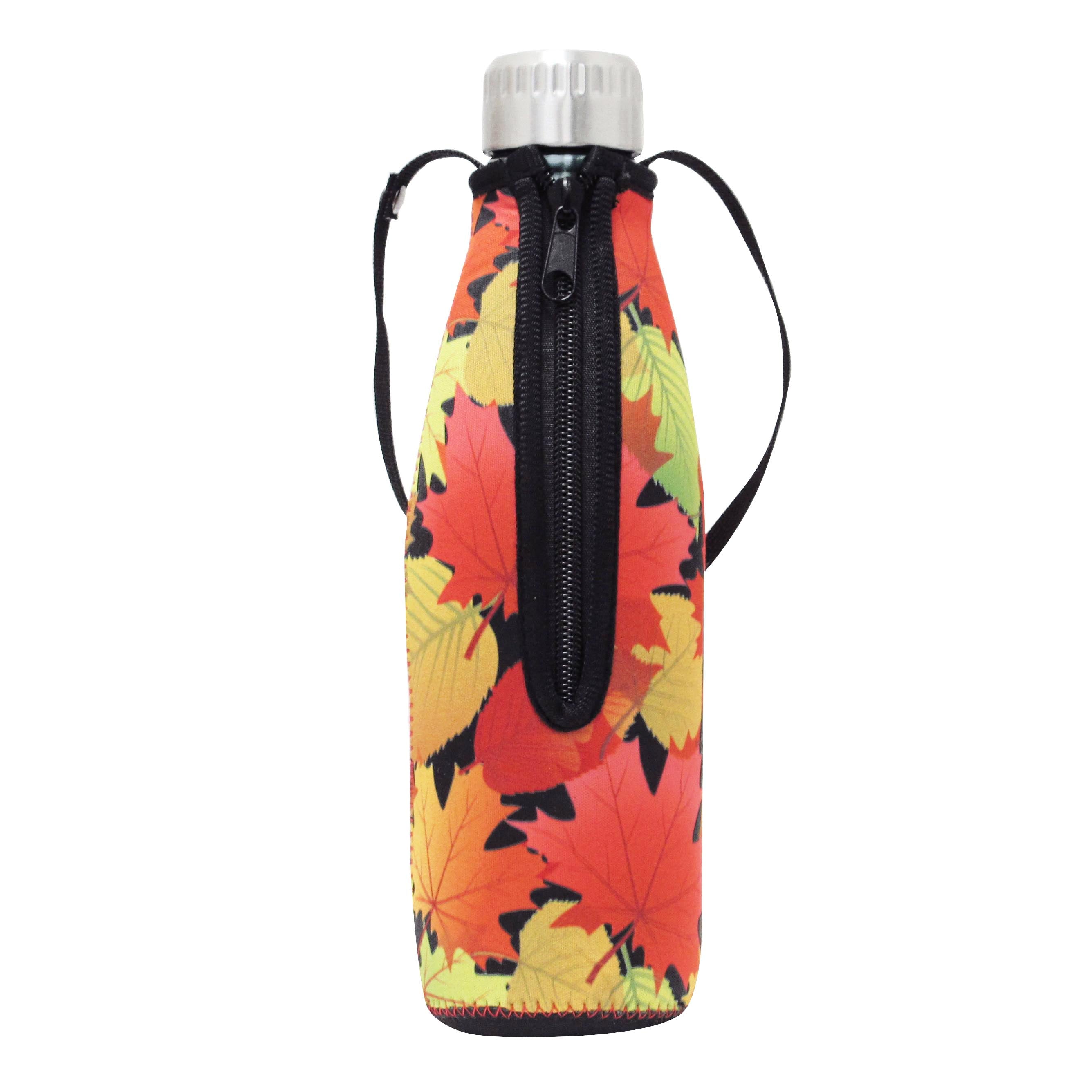 Fall Leaves Water Bottle and Sleeve