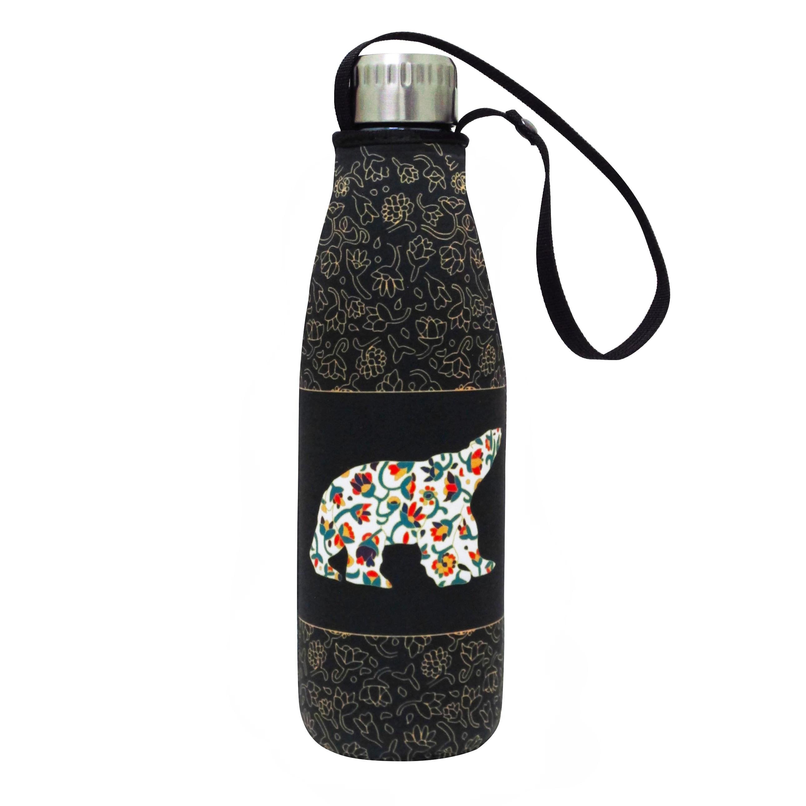 Dawn Oman Spring Bear Water Bottle and Sleeve - Oscardo