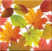 'Fall Leaves' Ceramic Tile-Trivet - Oscardo