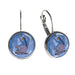 Maxine Noel Rainmaker Dome Glass Earrings - Oscardo