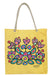 Norval Morrisseau Floral on Yellow Eco-Bag - Oscardo
