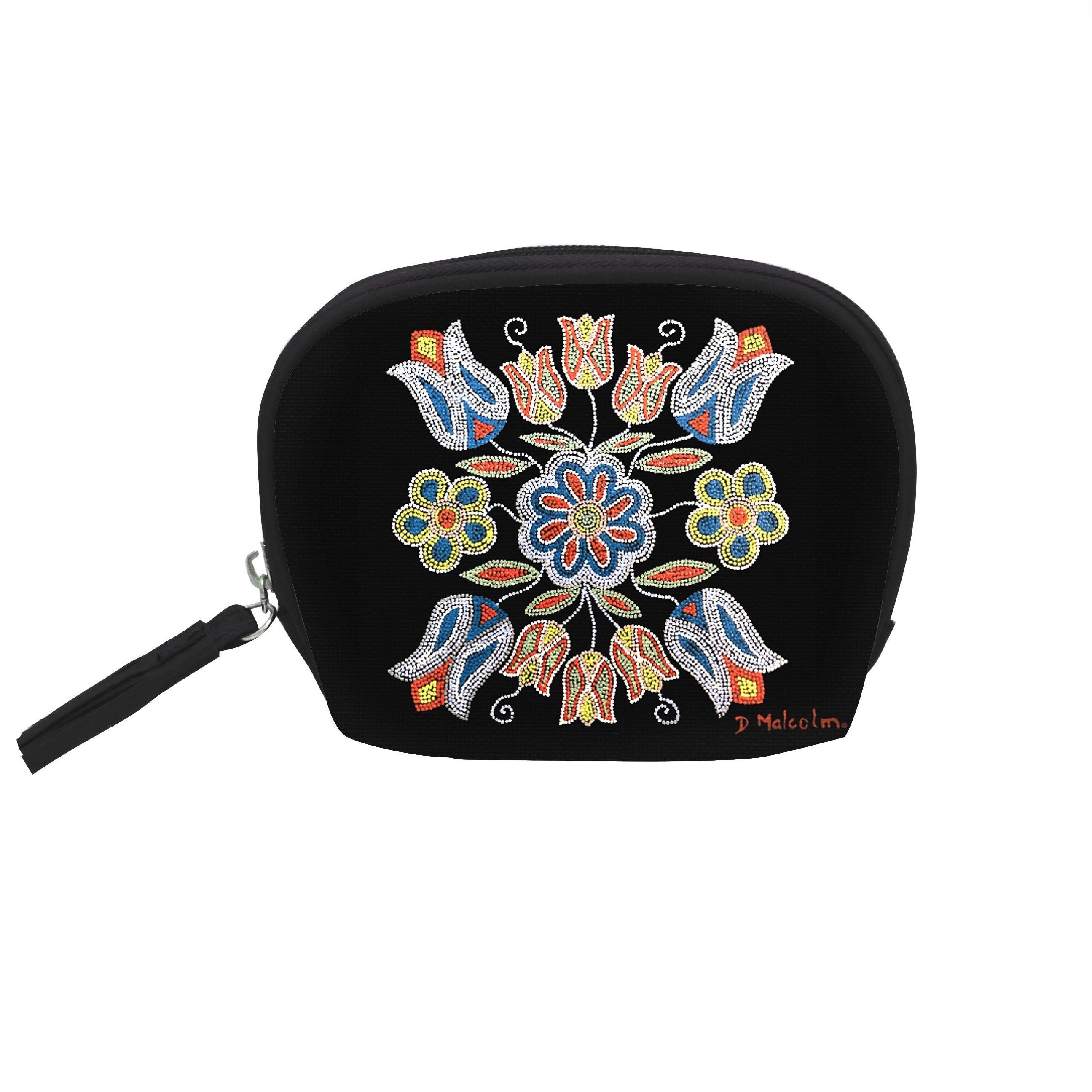 Deb Malcolm Silver Threads Cosmetic Bag Set