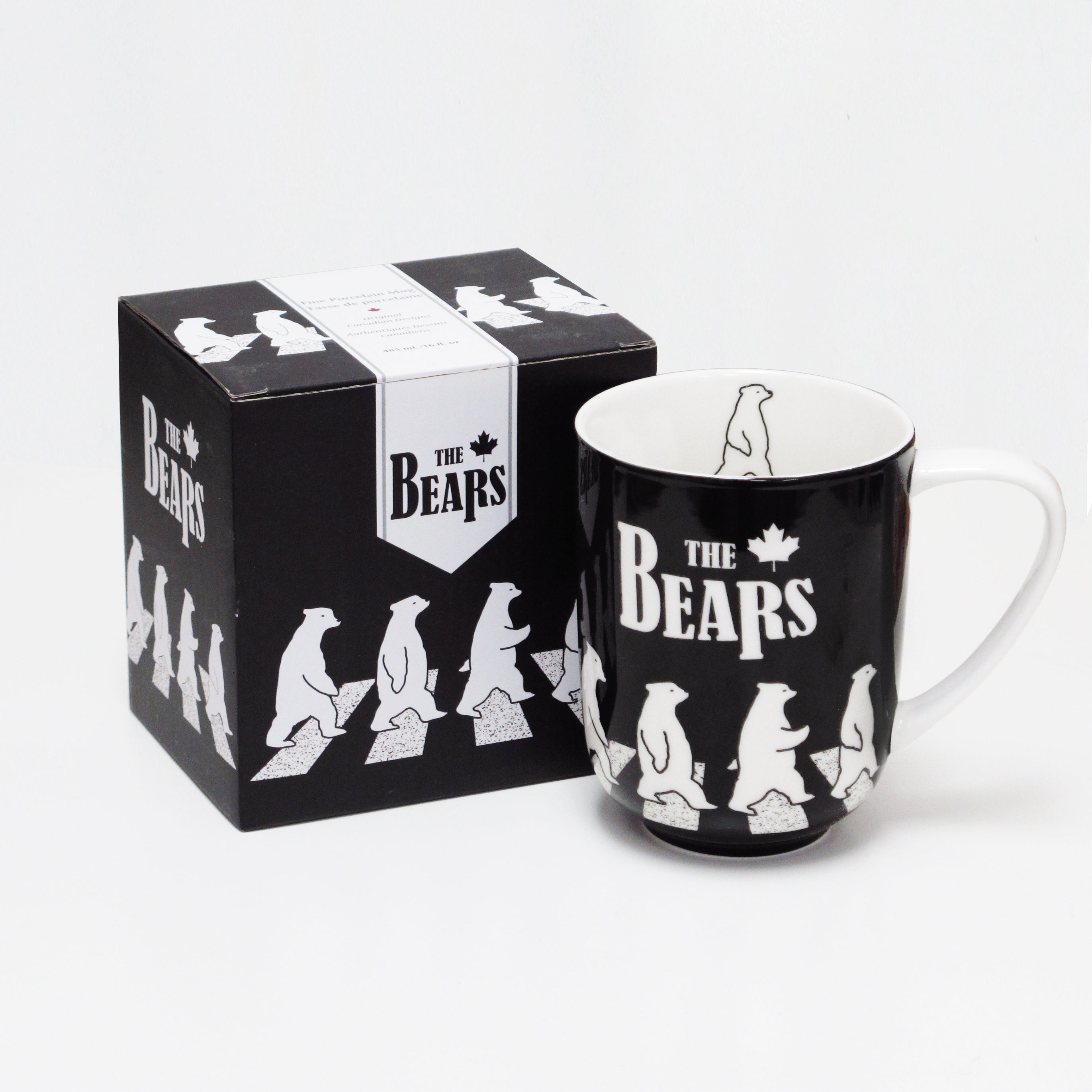 Canadian Bears Porcelain Mug