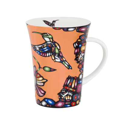 John Rombough Hummingbird Porcelain Mug - Oscardo