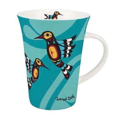 Francis Dick Hummingbird Porcelain Mug - Oscardo
