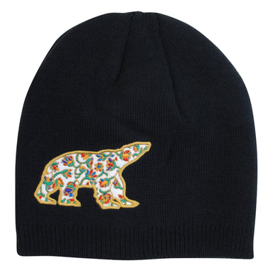 Dawn Oman Spring Bear Embroidered Knitted Hat - Oscardo