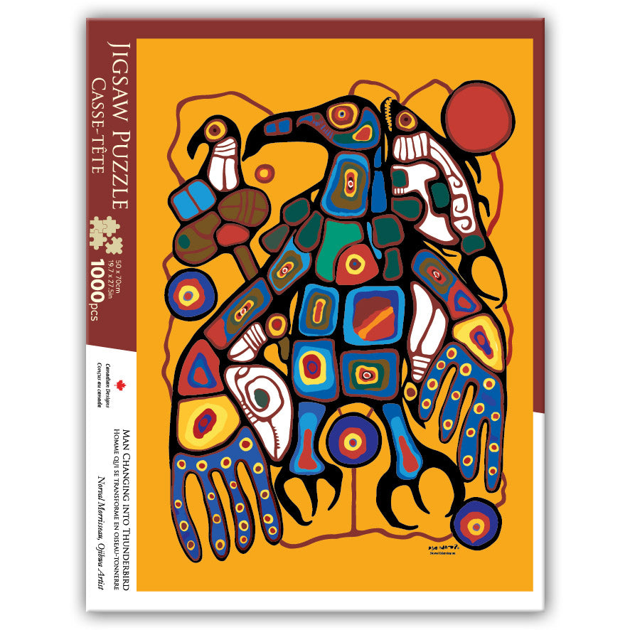 Norval Morrisseau Man Changing into Thunderbird 1000pcs Jigsaw Puzzle