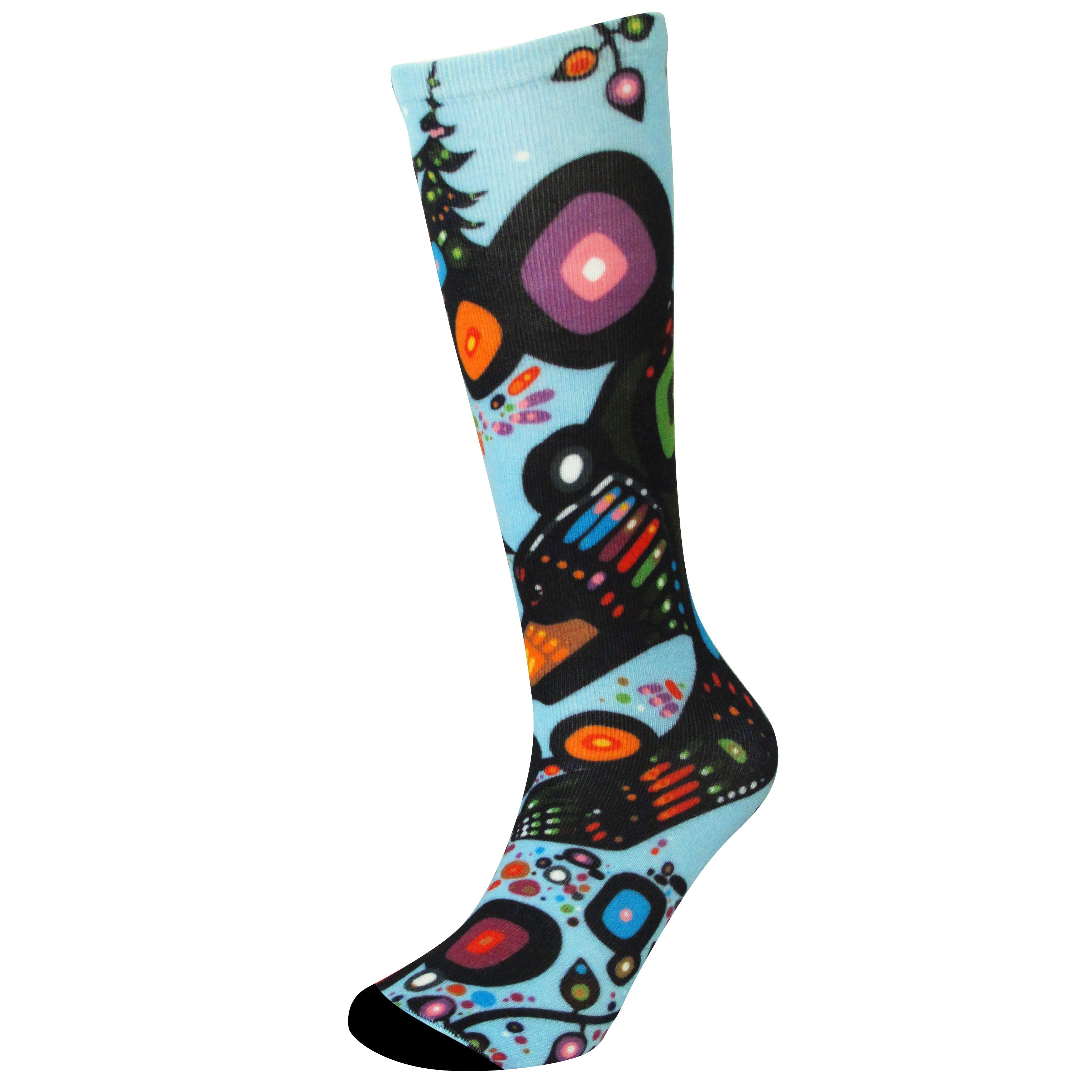 John Rombough Bear Art Socks - Size ML - Out of Stock