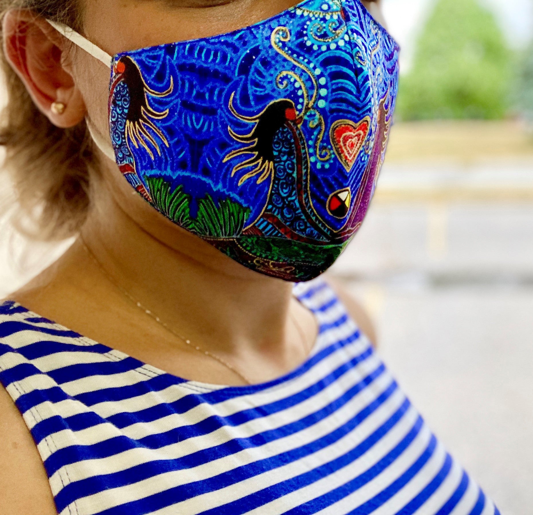 Leah Dorion Breath of Life Reusable Face Mask
