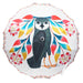 Kenojuak Ashevak Owl's Bouquet Artist Full Panel Umbrella - Oscardo